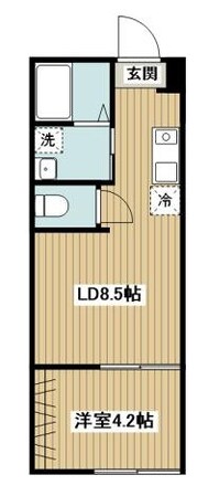 ルガノの物件間取画像